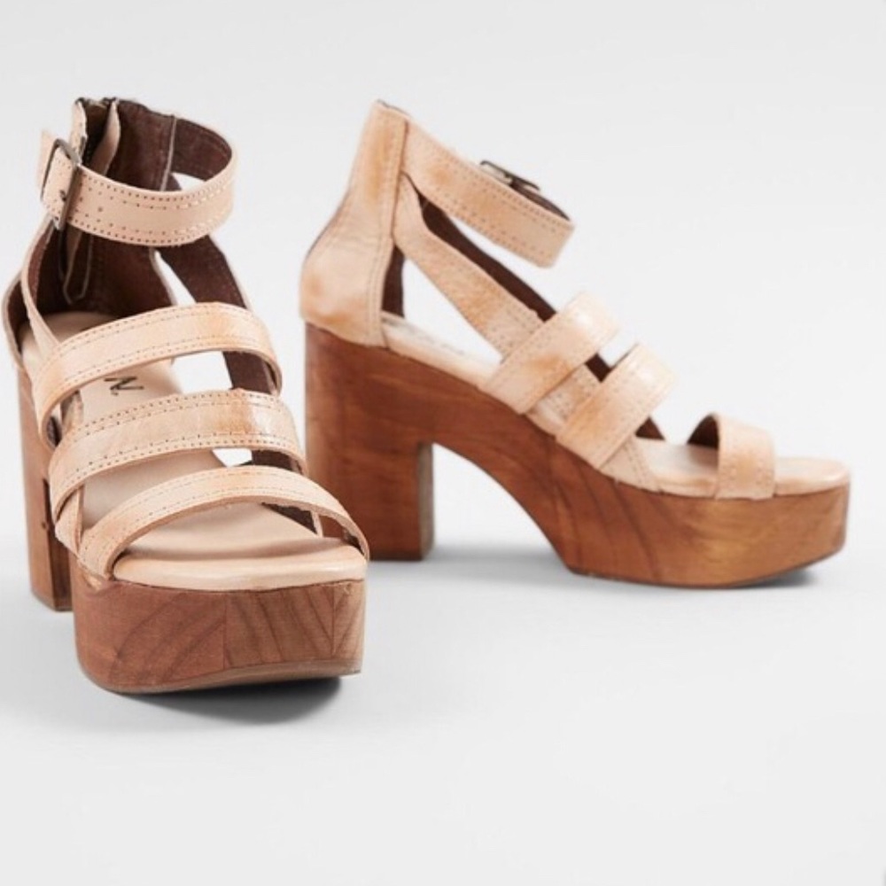 Roan by BedStu Corey Leather Heeled Sandal